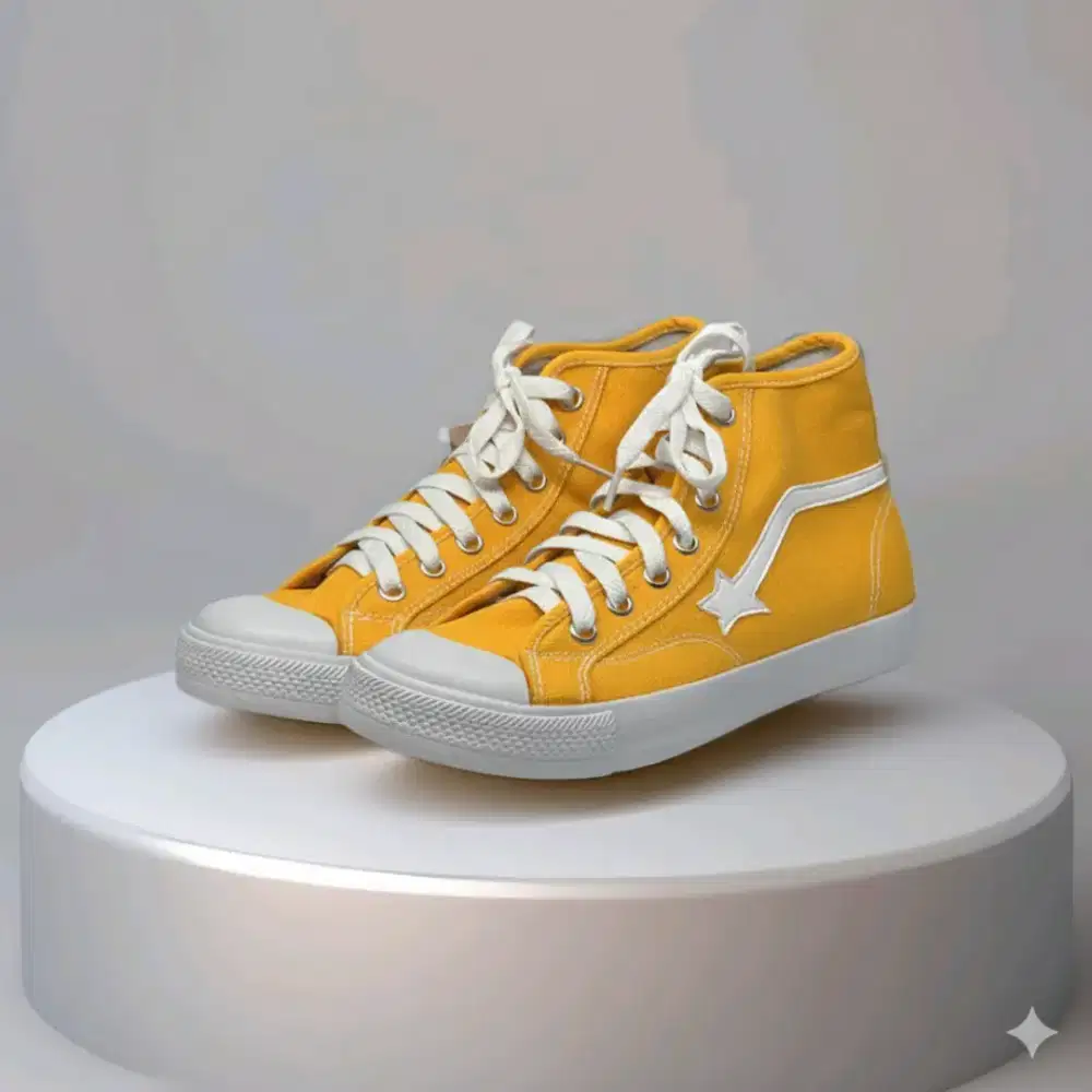 Sepatu Kasual Sneaker RUNNER 602 HC Kuning