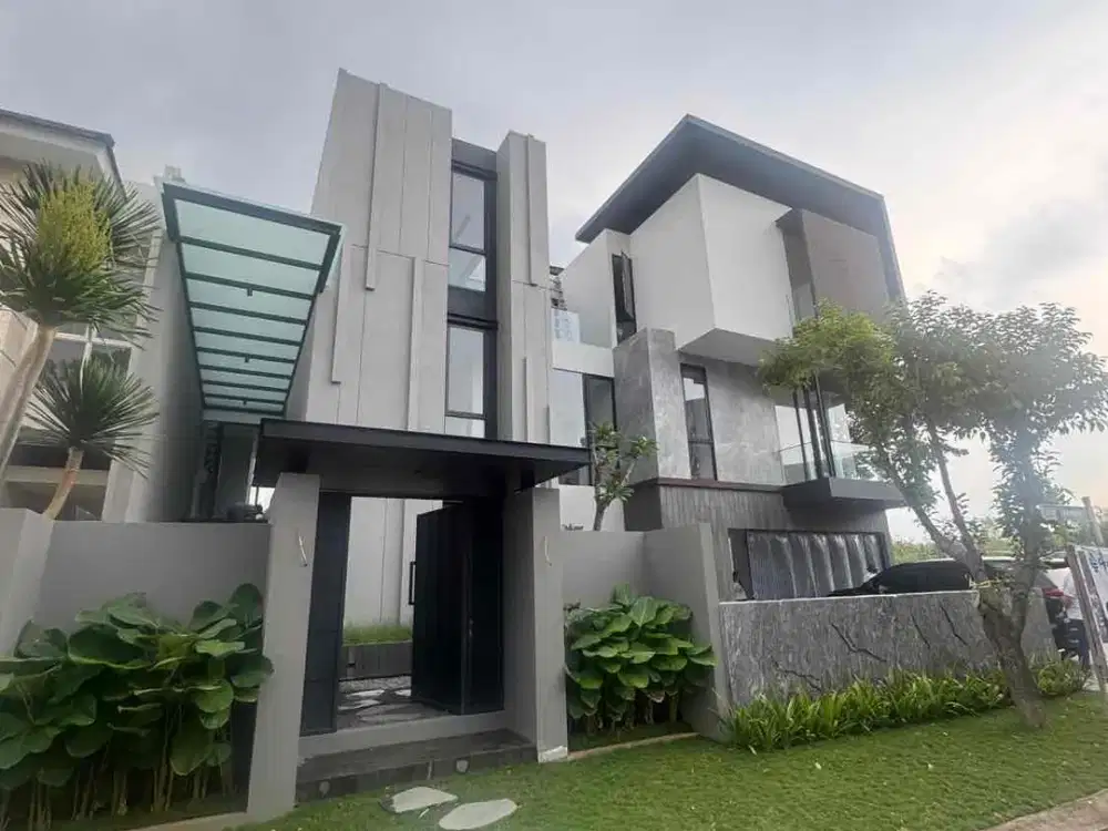 Rumah Baru Minimalis Mewah Waterfront Citraland Surabaya Barat Universitas Ciputra