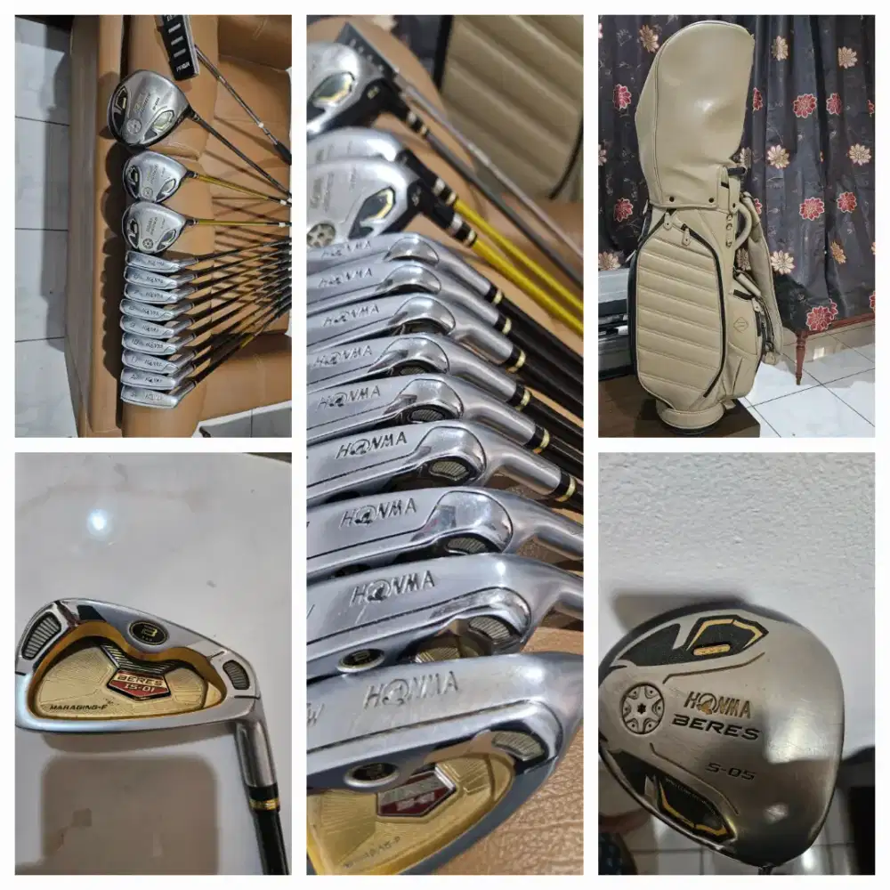 1 set stik golf Honma Beres bintang 3