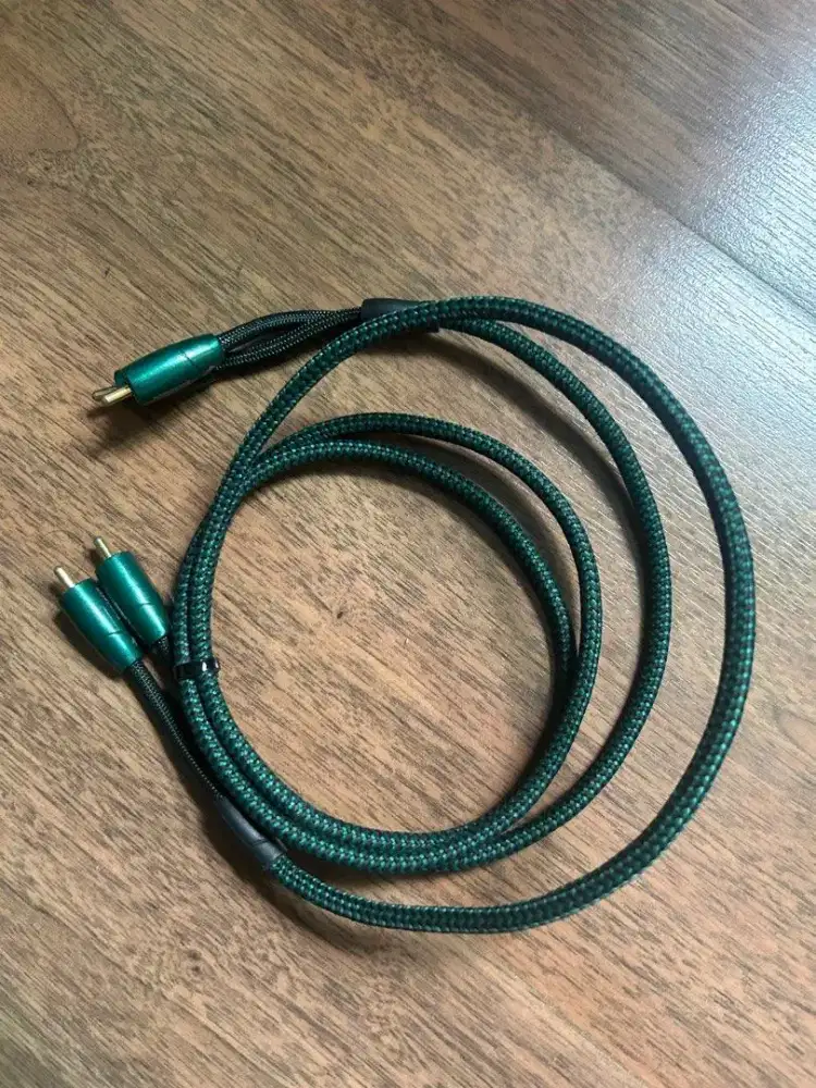 Audioquest Audio Speaker Cable Kabel Evergreen RCA
