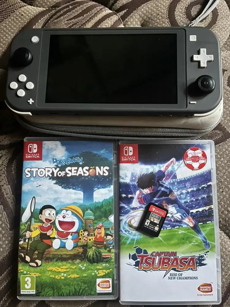 Jual nitendo switch lite dn game