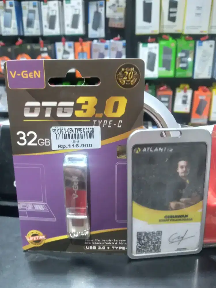 Flashdisk OTG VGEN Type C ATLANTIS DAHSYAT