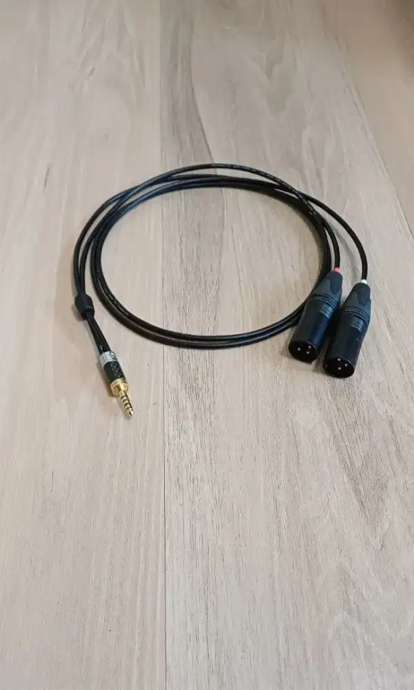 Balanced Plug Dual XLR Kabel Audio Hi-Fi Interconnect Vandamme Studio