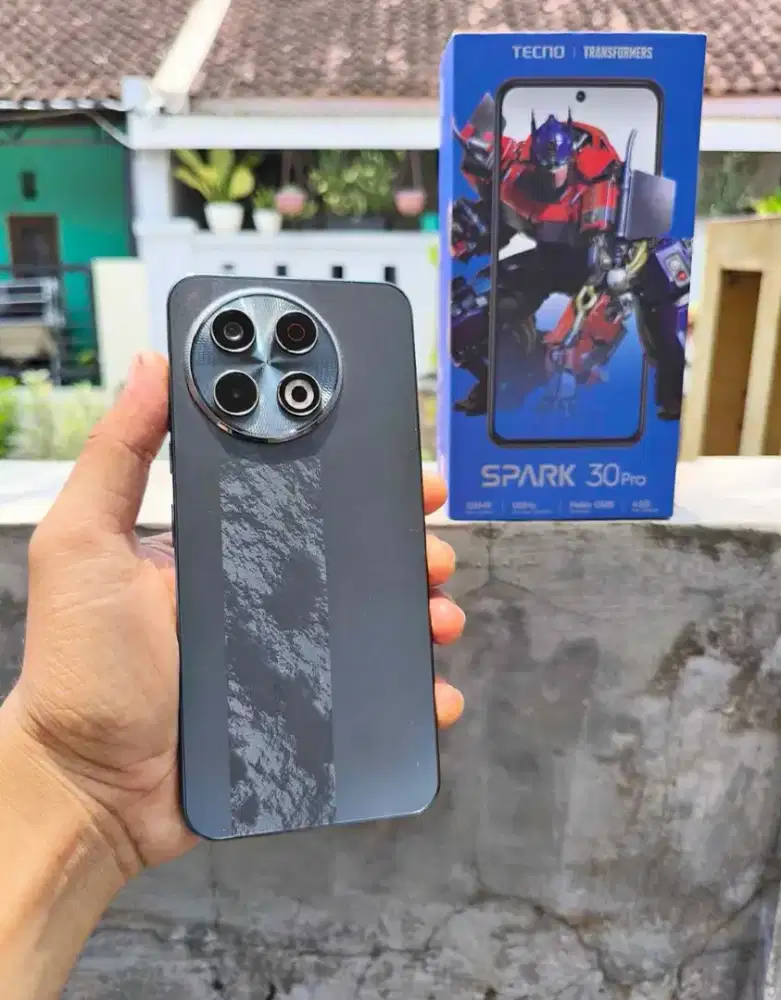 Infinix Tecno Spark 30 Pro 8/128 Like New Baru 3 minggu