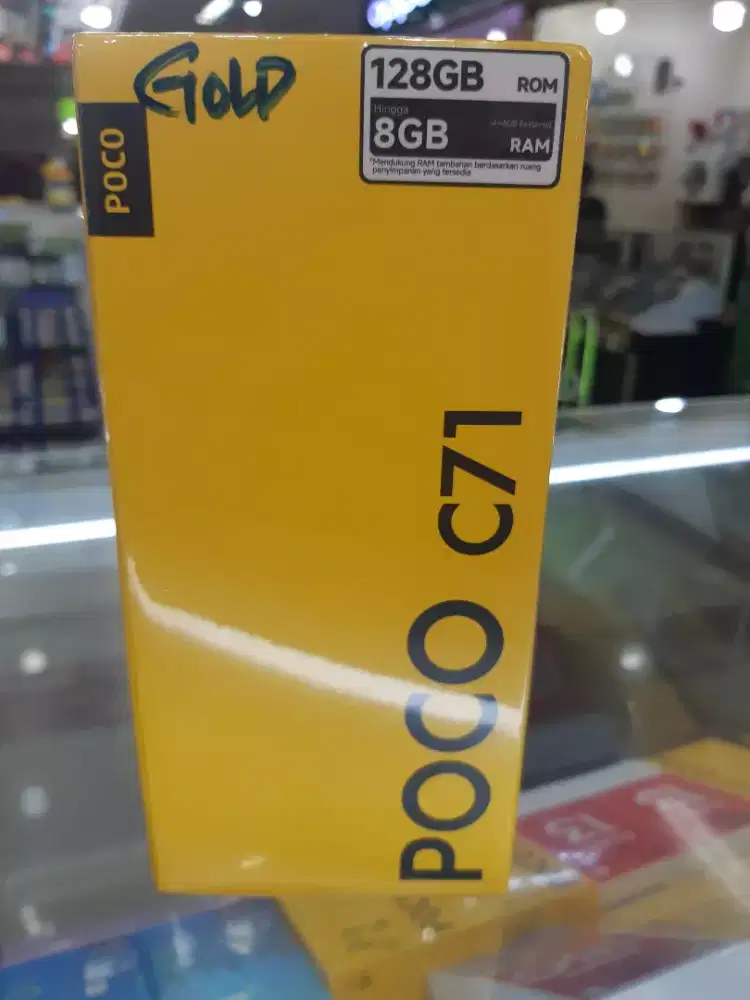 Di jual xiaomi poco c71 4/128 resmi tam