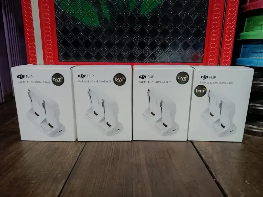 Dji Flip Parallel Charging Hub White Resmi Baru