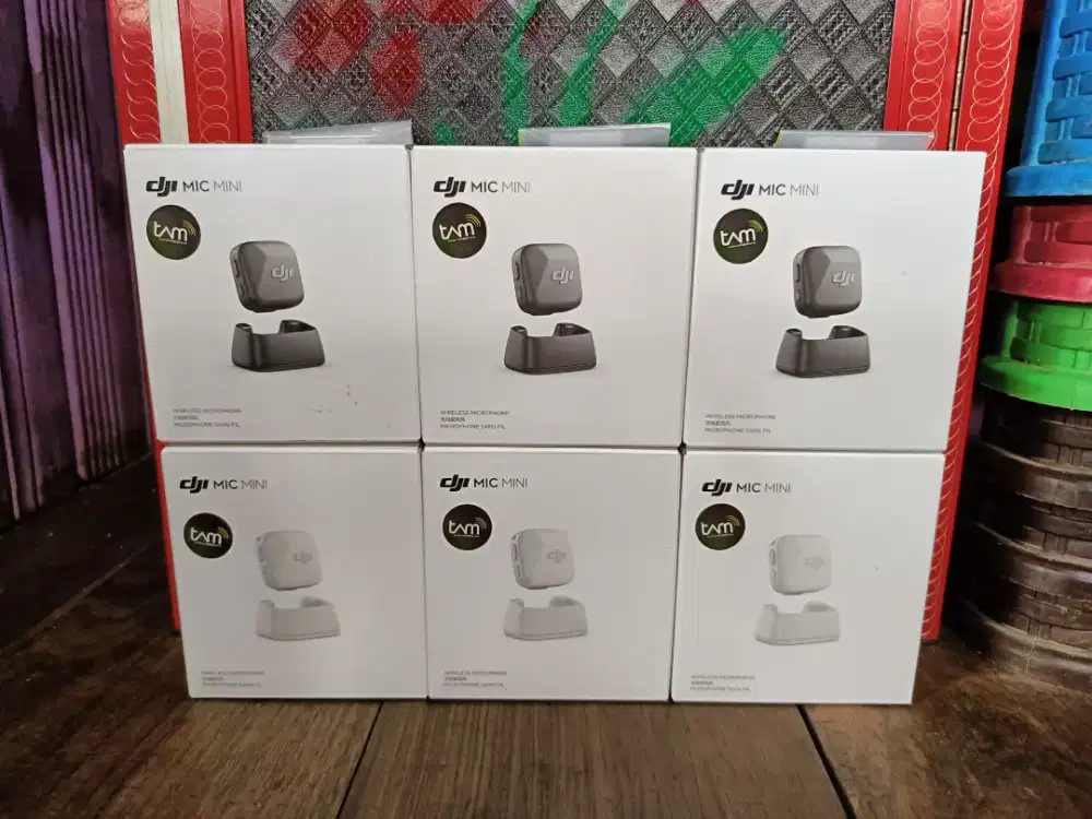 Dji Mic Mini Black/White Resmi Baru