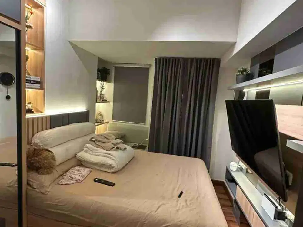 dijual cepat apartemen tokyo riverside pik 2 furnish mewah