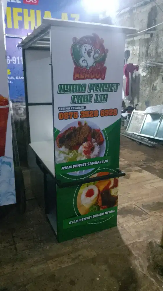Menerima pesanan gerobak teh solo dll