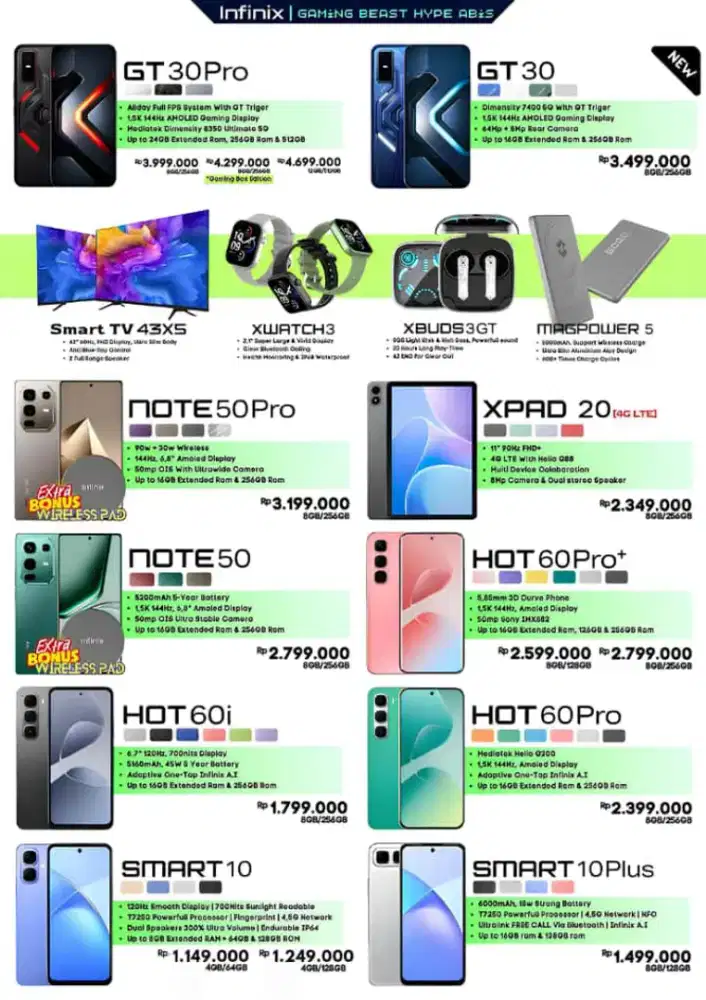 READY INFINIX SEMUA TIPE
