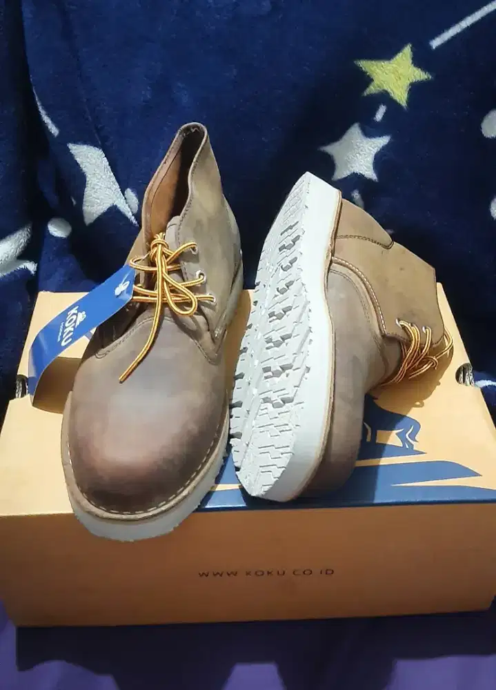 Koku Leather Casual Boots Size 43