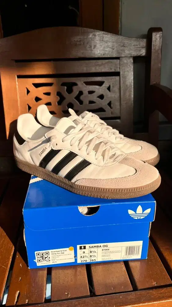 Adidas Samba White OG
