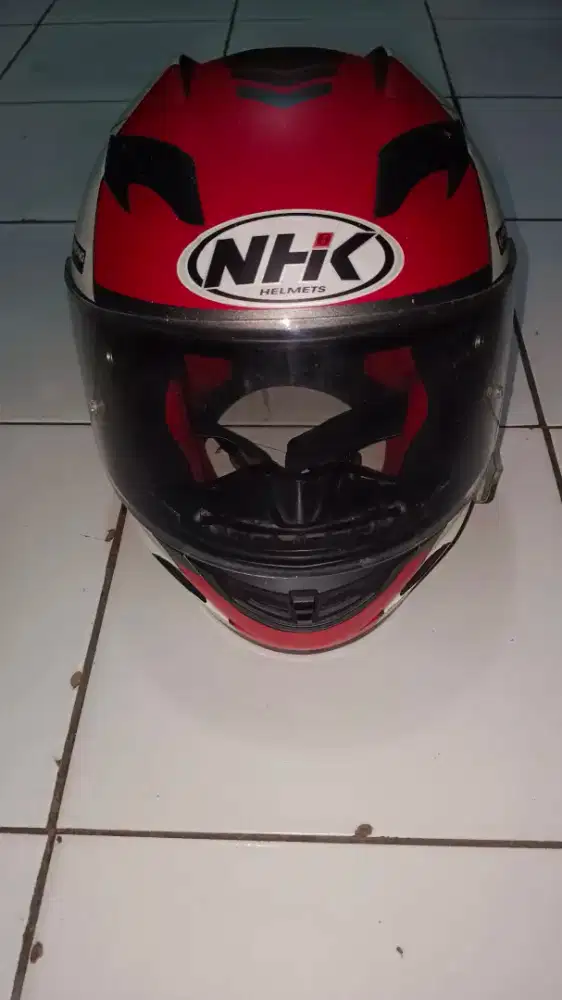 JUAL HELM NHK GP1000 DOUBLE VISOR ANTI SUN