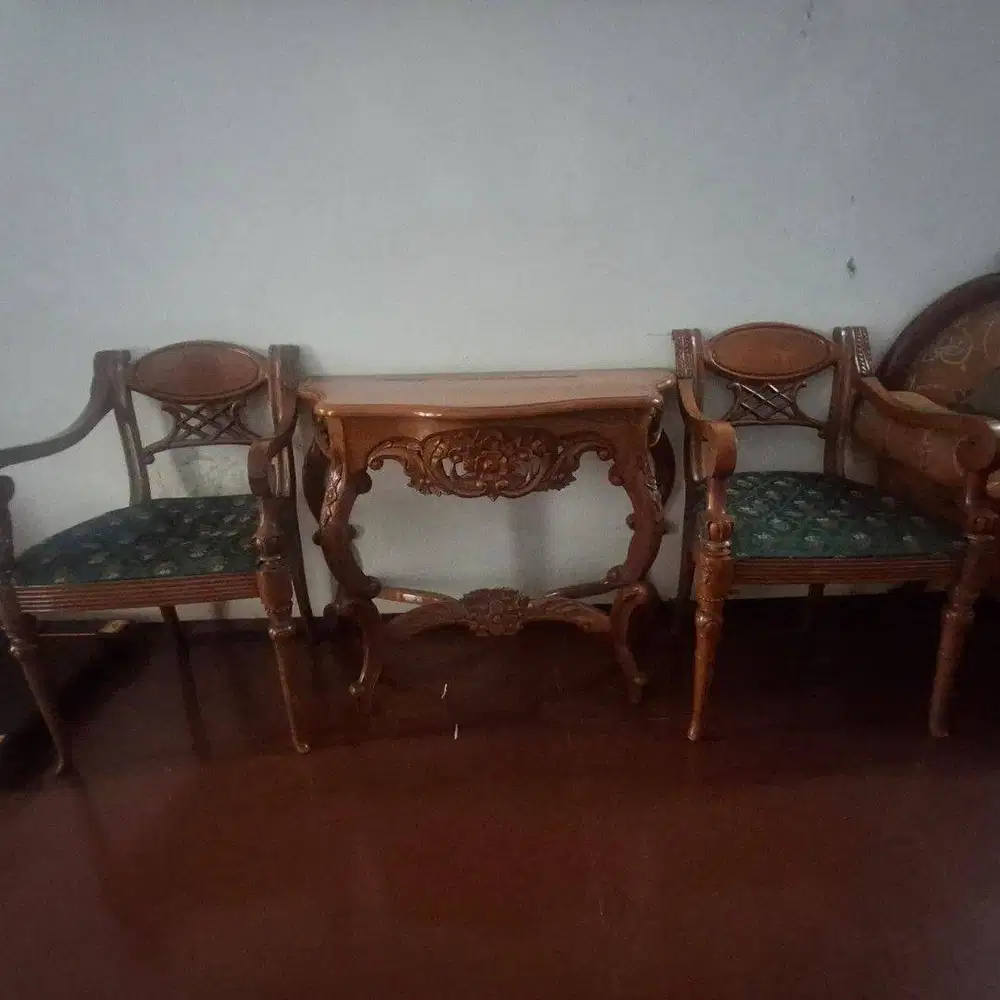 Kursi Meja Tamu Teras Jati