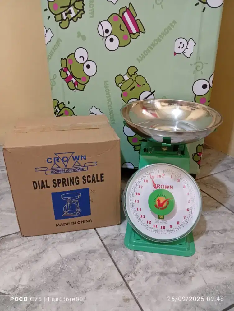 TIMBANGAN CROWN KAPASITAS 20KG