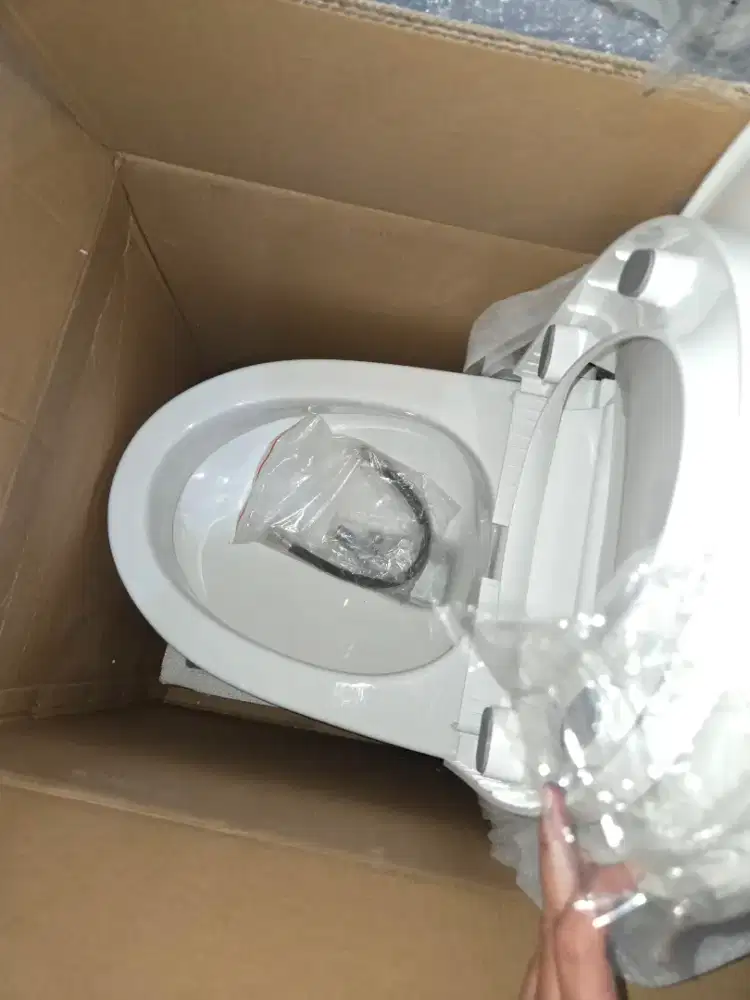 Closet Duduk Kloset Duduk Toilet Duduk Ecowasher Smart Bidet IC E 8989