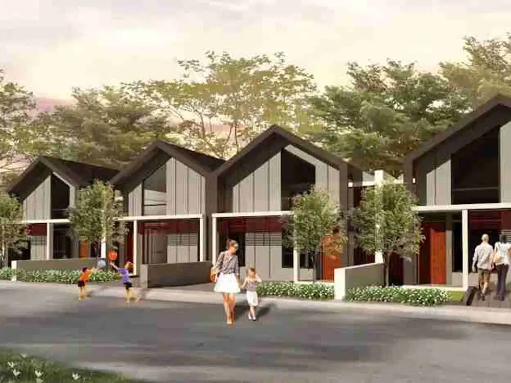 rumah ready stock dekat stasiun DP 0 hanya 1 jt all in