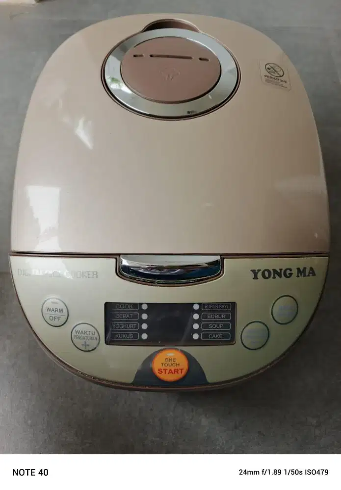 YONG MA YMC 110 Magic Com Ricecooker LIKE NEW