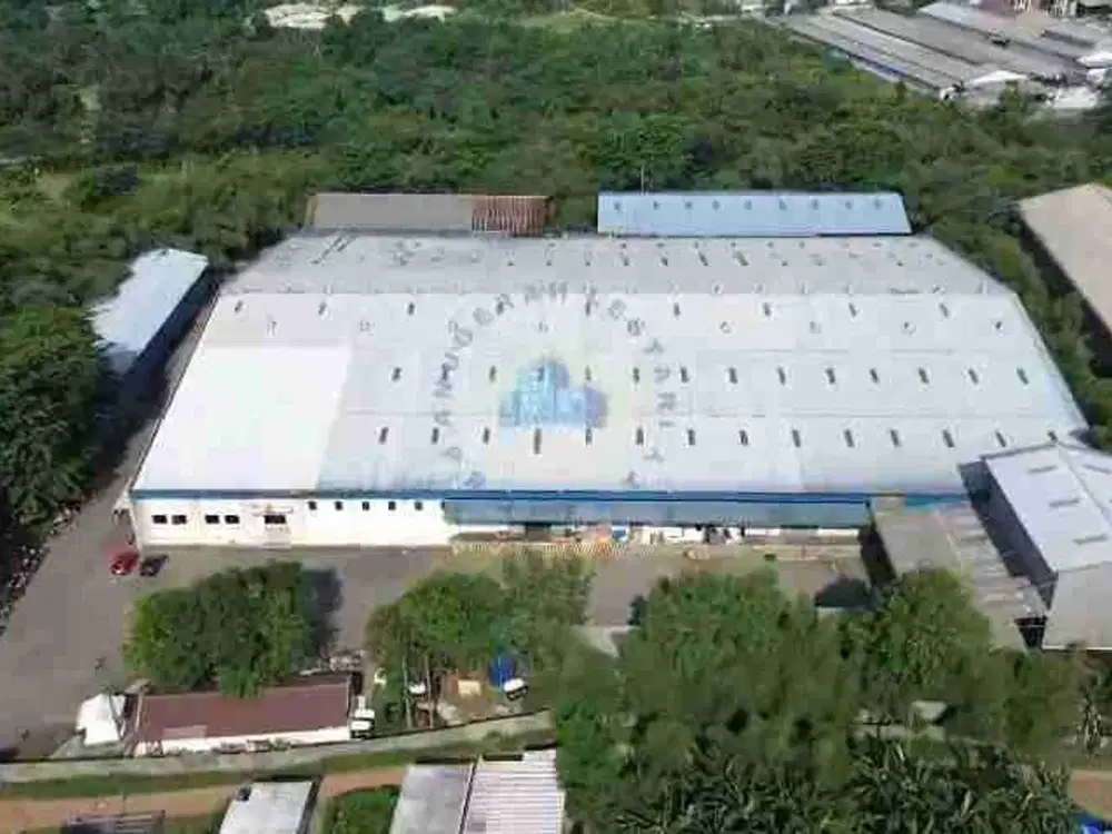 Dijual Pabrik Area Murah di Gunung Sindur, Bogor - Tangerang.