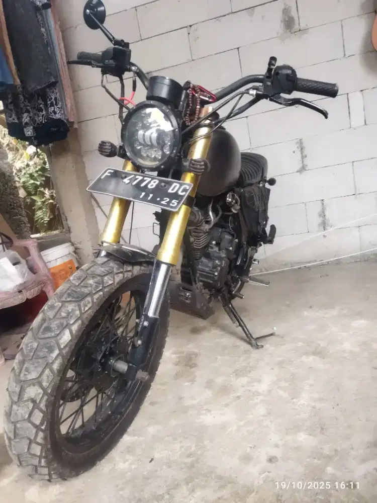 Japstyle scorpio basic lengkap plat f kotamadya good condition