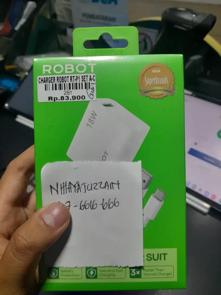 ROBOT

CHARGER ROBOT RT-P1 SET A-C