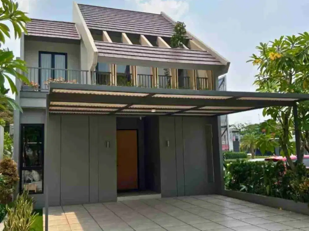Rumah View Danau di Cluster Z Living Sky, Grand Wisata, Bekasi
