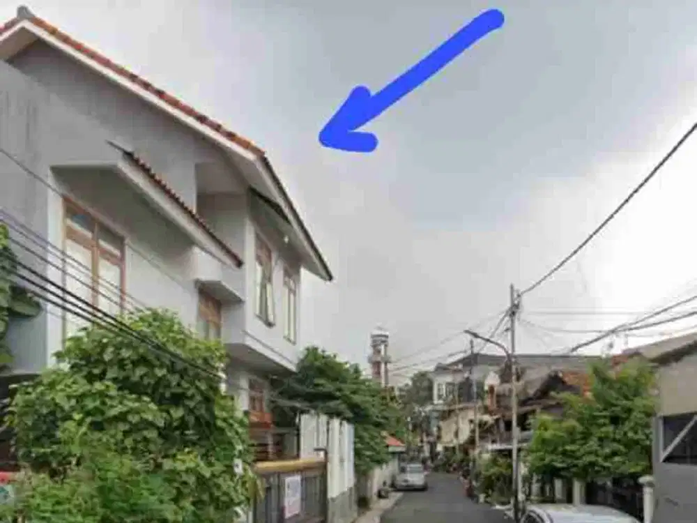 Dijual Rumah 2 Lt di Radio dalam Jaksel ada 6+1 kt 6+1 km. unfurnished siap huni, nego yuk sampai deal!! Shm timur