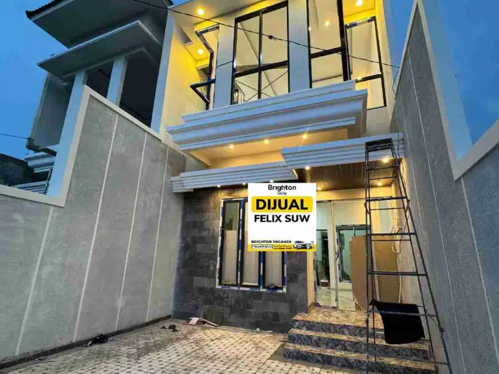 Jual Rumah Baru 2 lt   Greenlake Wonorejo