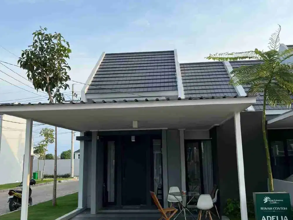 rumah murah free furnish dekat dengan waru di taman Sukodono village sidoarjo