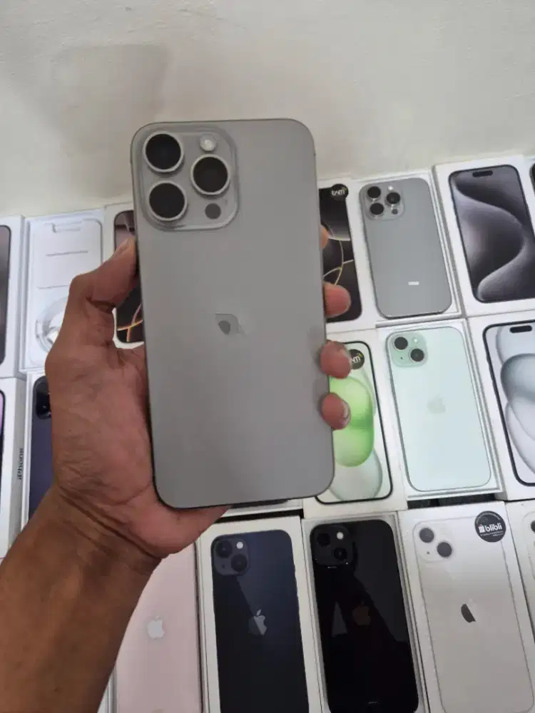 iPhone 15 promax 256gb iBox digimap natural titanium