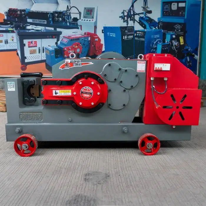 Mesin Potong Besi Beton 50 mm Machine Bar Cutter Gq 50 Listrik 3 Phase