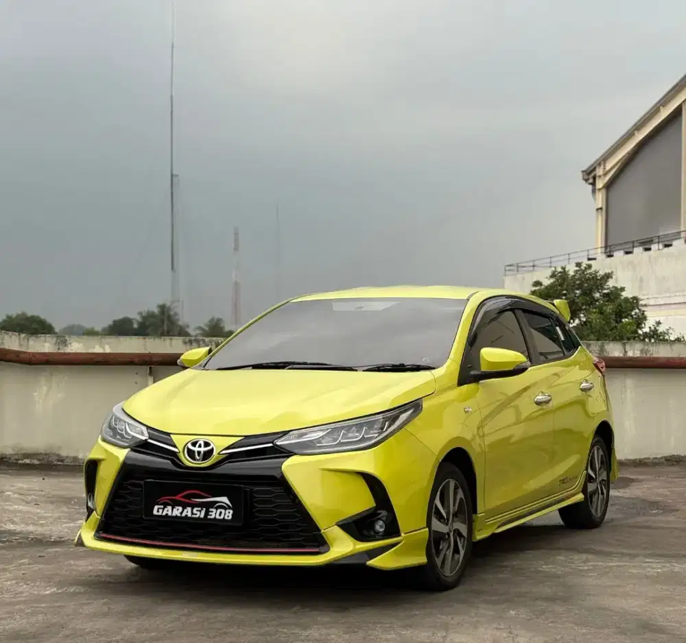 Toyota Yaris 1.5 S TRD CVT Tahun 2021 KM 30rb record pajak 07-2026