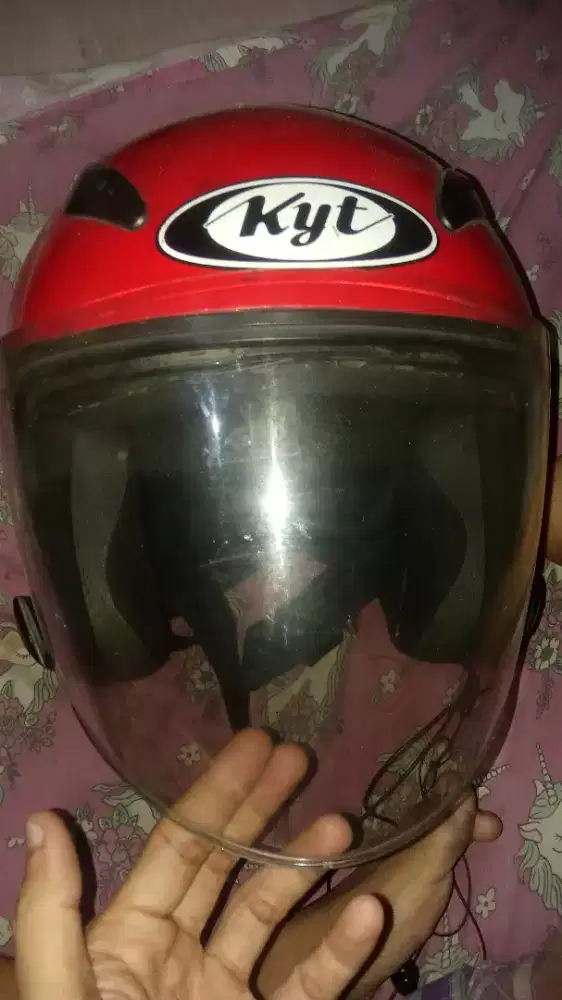 Kyt galaxy slide size L double visor