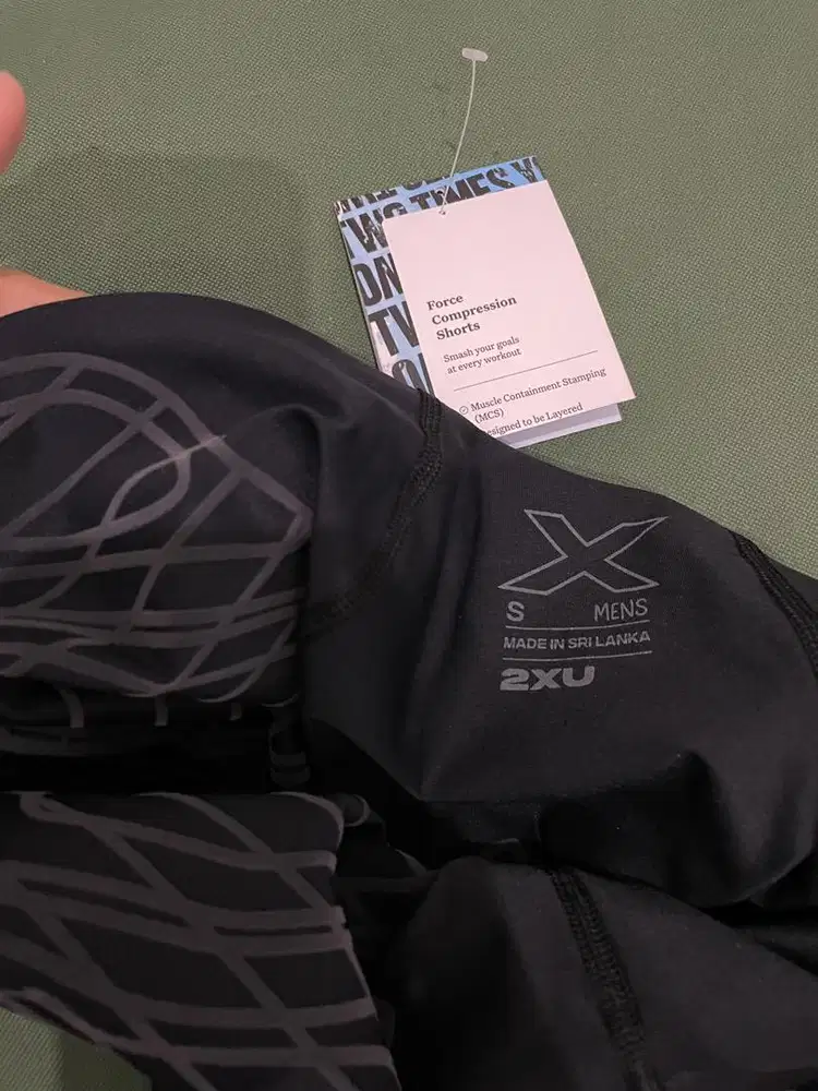 2xU mcs compression shorts