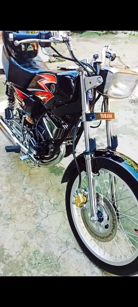 RX king 2003 + Helm KYT Course Original