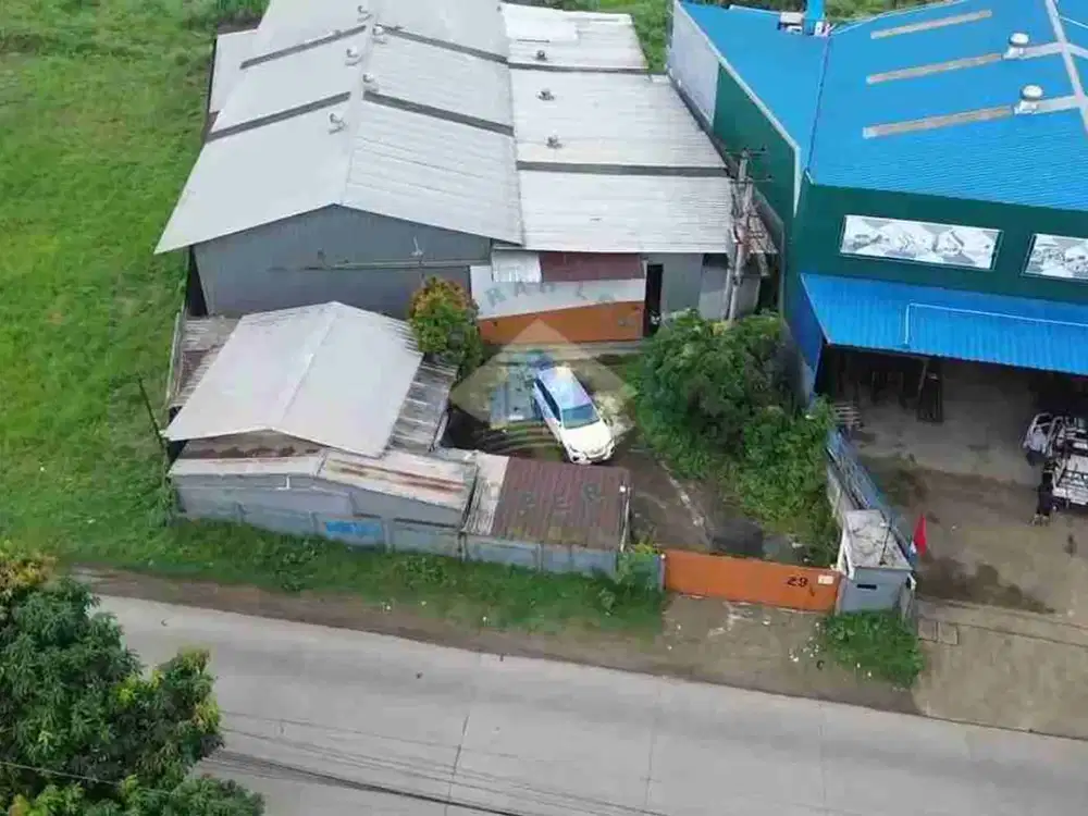 Dijual! Gudang Zona Industri di Tangerang - Dekat Exit Tol Pasir Barat, Akses Container 40 Feet!