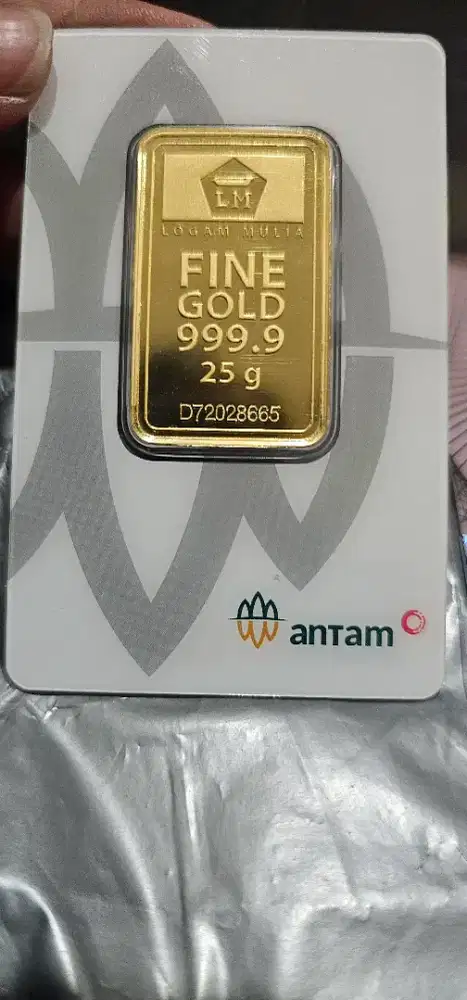 Antam press 25gr & retro 25gr, galeri 24