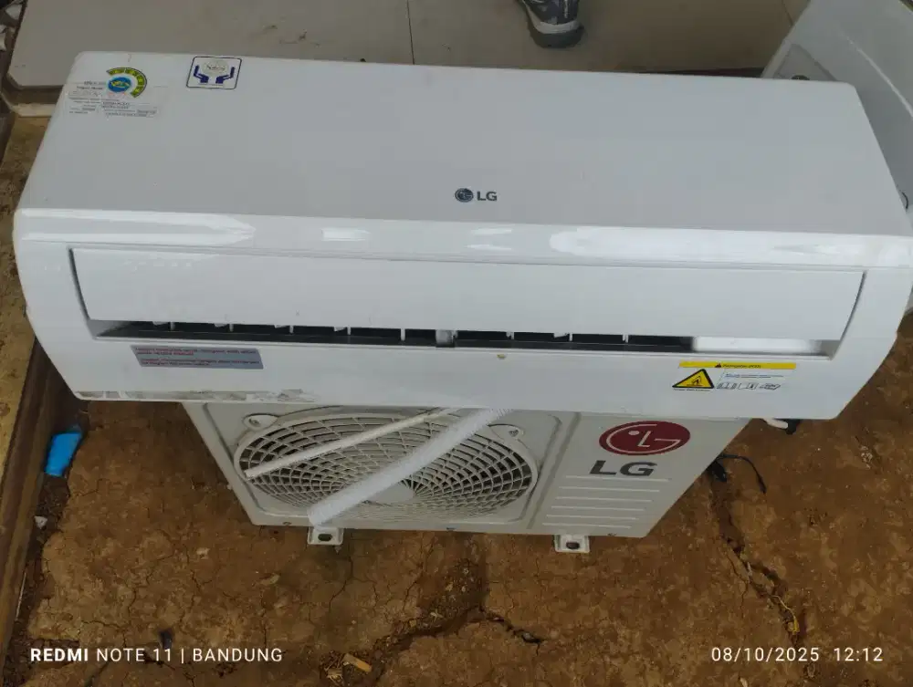 Ac LG digital R32 1/2pk+pasang