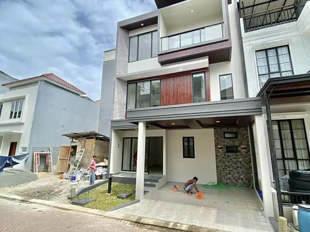 Dijual Rumah Bangunan Mandiri Cluster Atlanta Village Gading Serpong