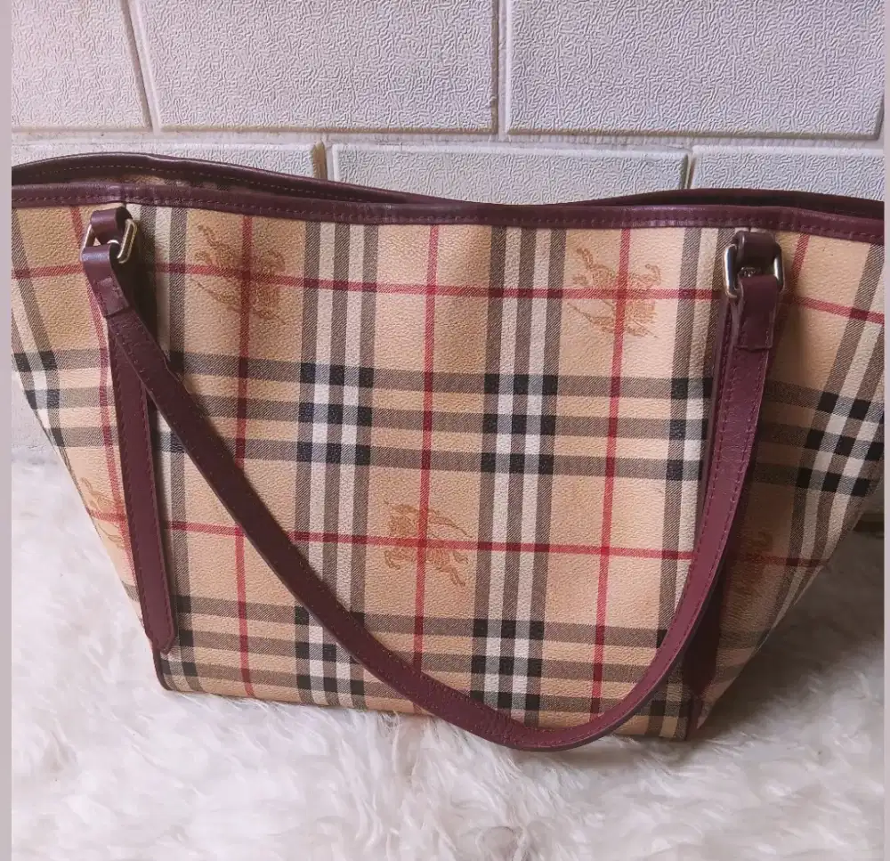 Dijual Tas Burberry Tote Bag authentic