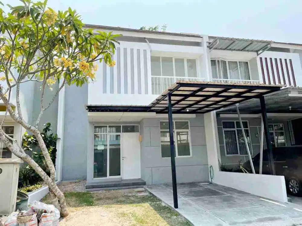 RUMAH 2 LANTAI CANTIK TERAWAT DI SERPONG LAGOON SETU TANGSEL