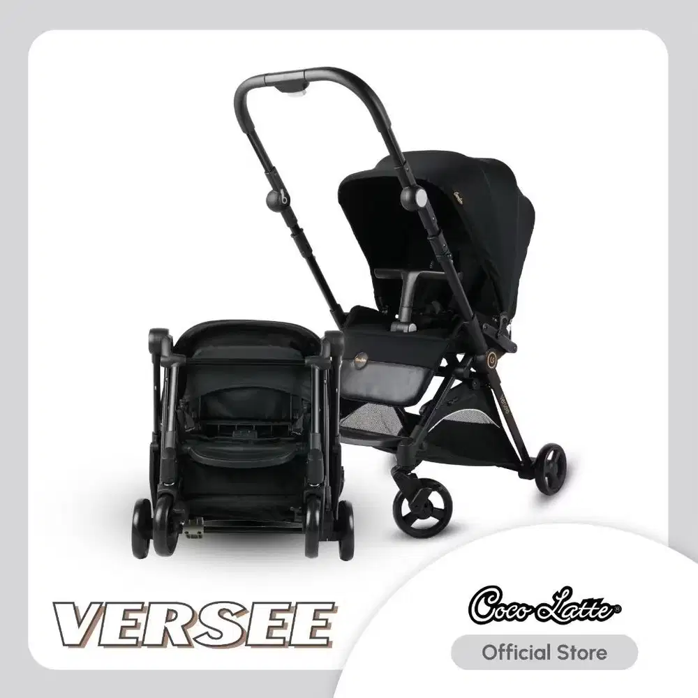 Preloved Stroller Cocolatte Versee - Premium Reversible Handle Compact