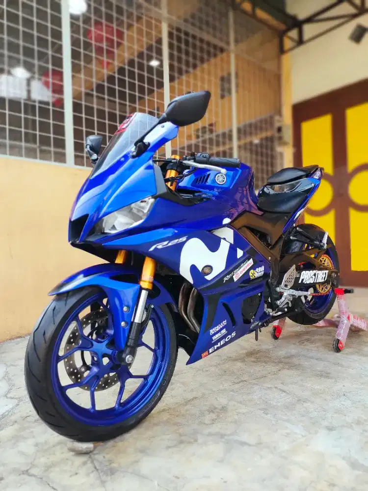 Yamaha R25 / YZF R 25 2018, Blue Movistar Premium, Unit Mulus Terawat.