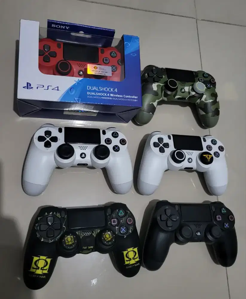 Stik ps4 original ori mesin controller joystick