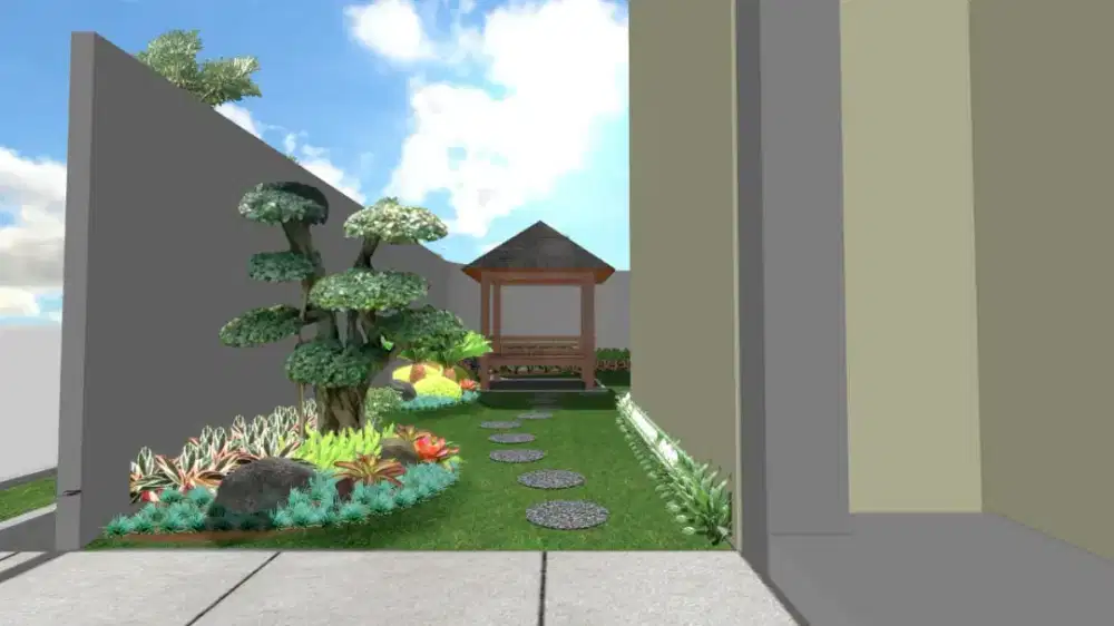 Jasa taman murah Ciracas