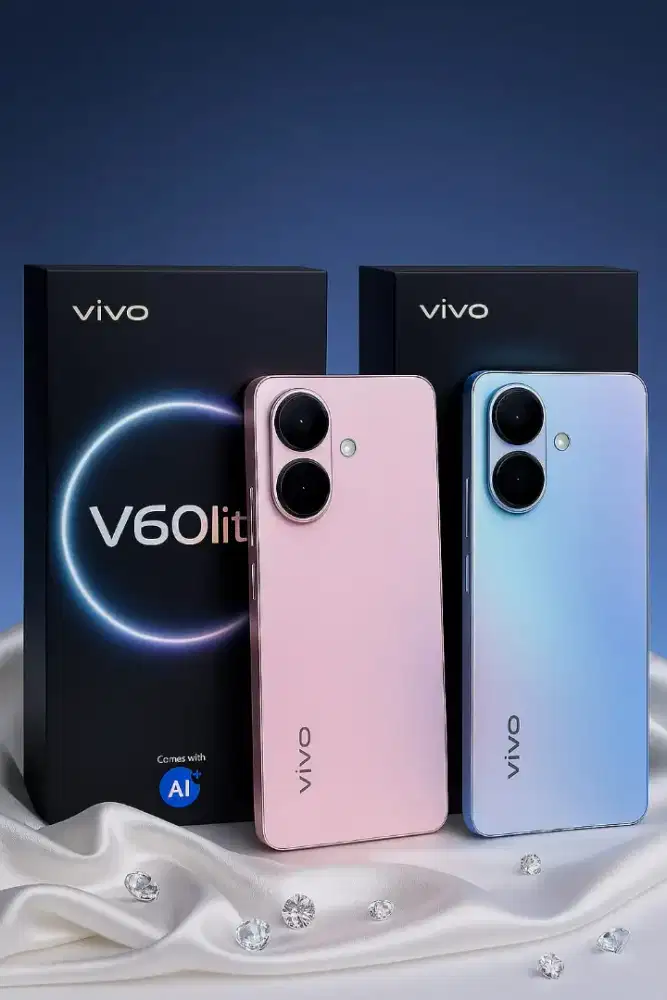 PROMO!! VIVO V60 LITE RAM 16/256 RESMI