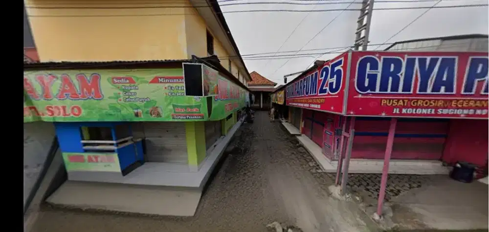 Rumah Kos Toko Lokasi Strategis Nol Jalan Kawasan Ramai