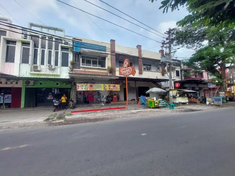 Ruko murah strategis tepi jalan area bisnis Ums Surakarta