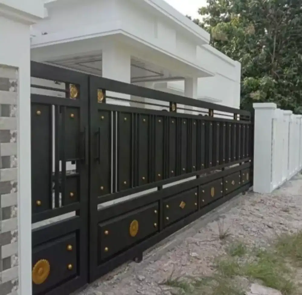 Pagar mini malis plat bending