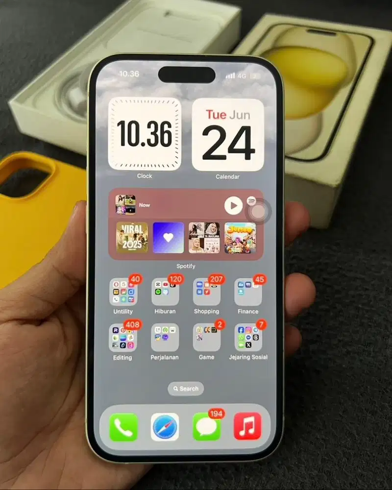 Iphone 15 128gb ex digimap tt barter ajuin